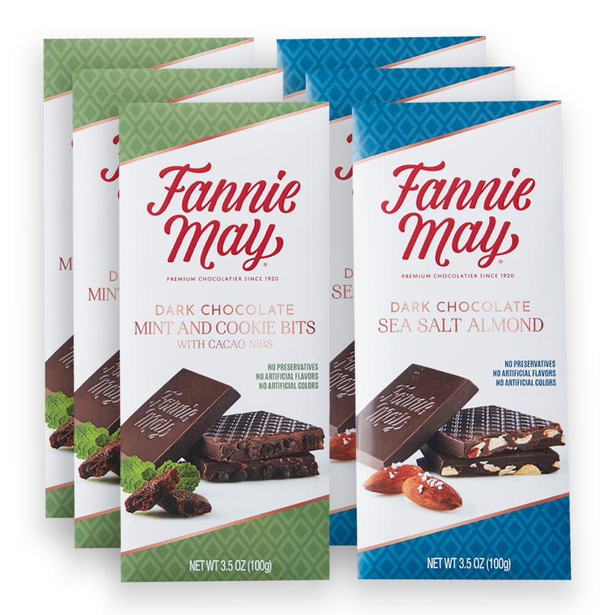 Dark Chocolate Premium Bars - 6 Bars
