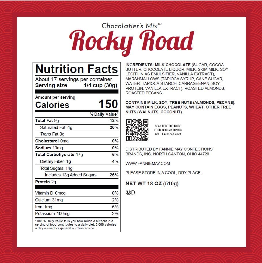 Rocky Road Snack Mix - 18oz - Bag