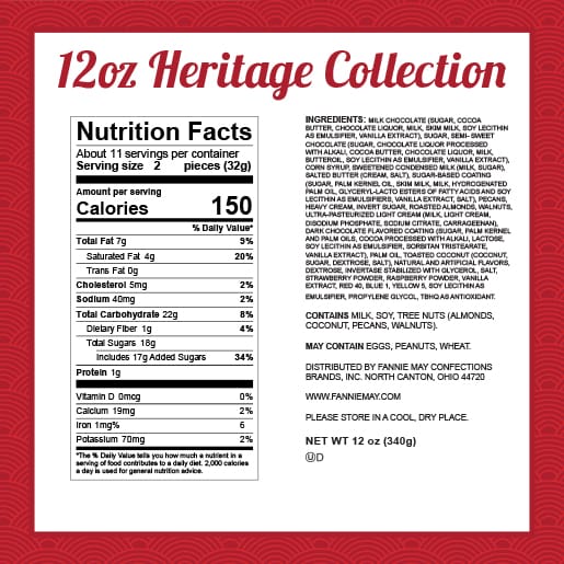 Heritage Chocolate Collection - 12oz - Chicago Gift Box