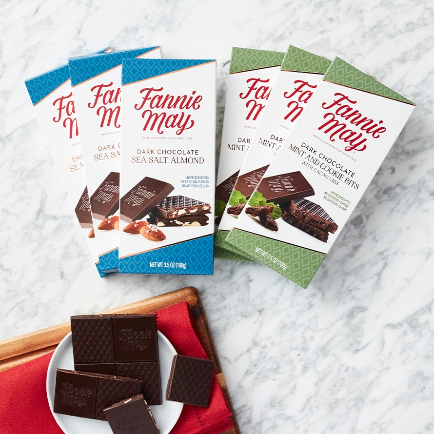 Dark Chocolate Premium Bars - 6 Bars