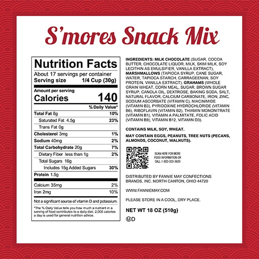 Smores Snack Mix - 18oz - Bag